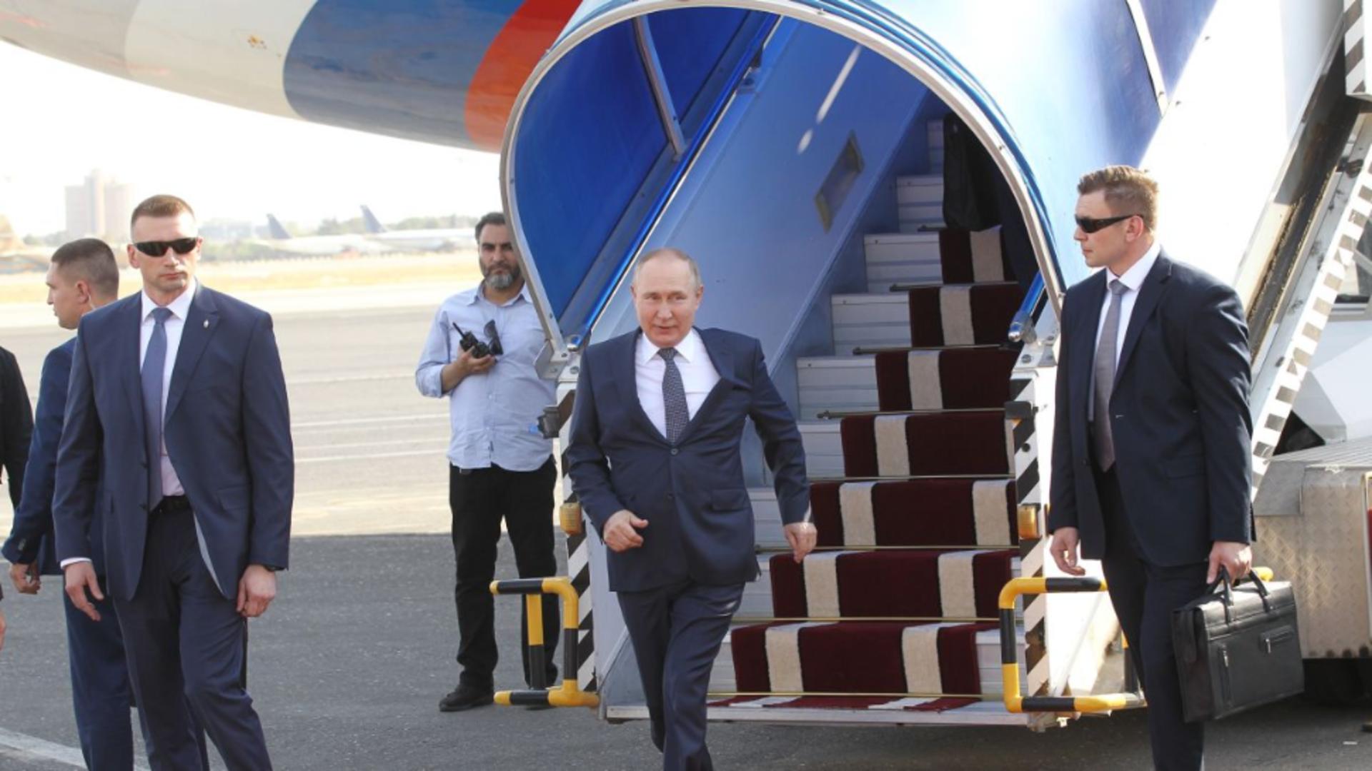 Vladimir Putin, la vizita în Teheran