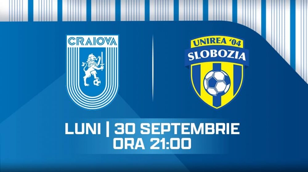 Universitatea Craiova – Unirea Slobozia: Oportunitate imensă pentru olteni