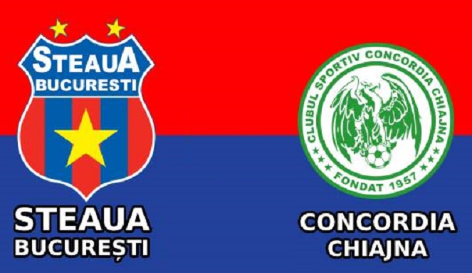 Steaua – Concordia: Doar oaspeţii au obiectiv în Ghencea