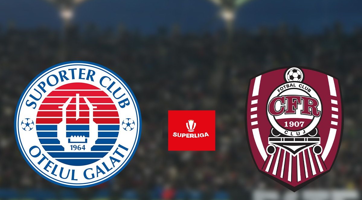 Oțelul Galați – CFR Cluj: Moldovenii, în cădere liberă