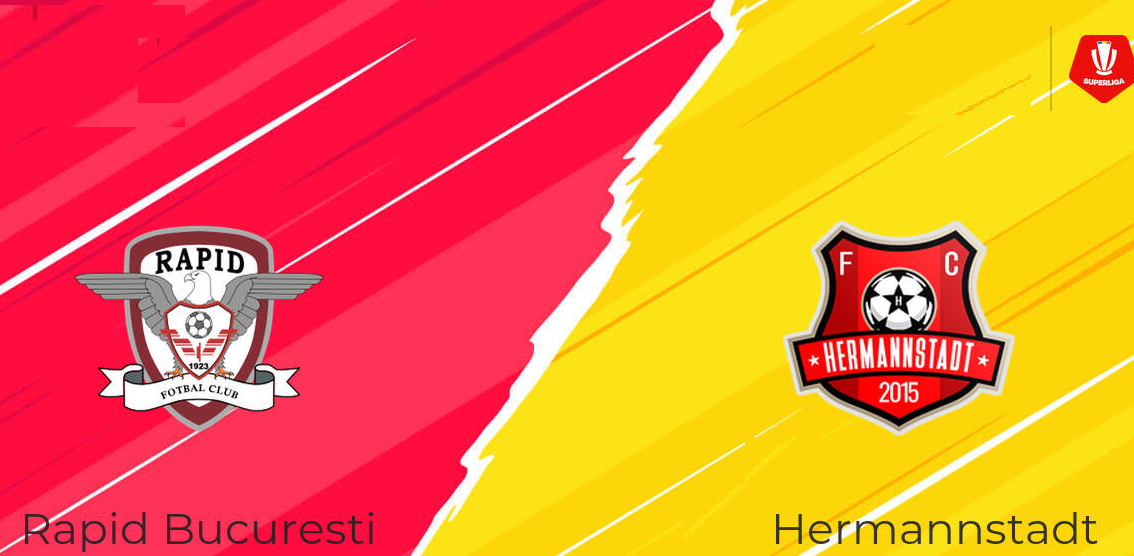 Rapid – Hermannstadt: Pas de defilare pentru giuleşteni