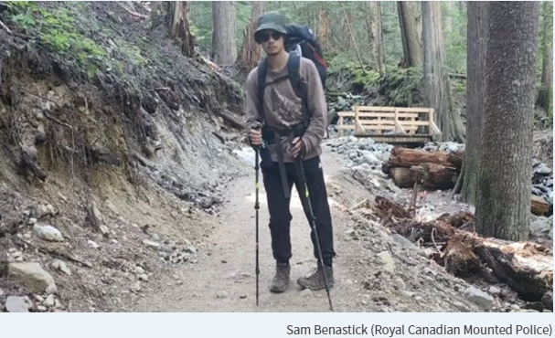 Un turist canadian dispărut în pădure de 50 de zile a fost găsit în viață