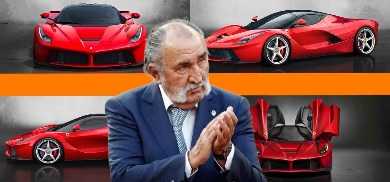 Ion Ţiriac şi-a luat ultima fiţă de Ferrari. Este primul hibrid cu 963 CP şi costă 4.000.000 de euro