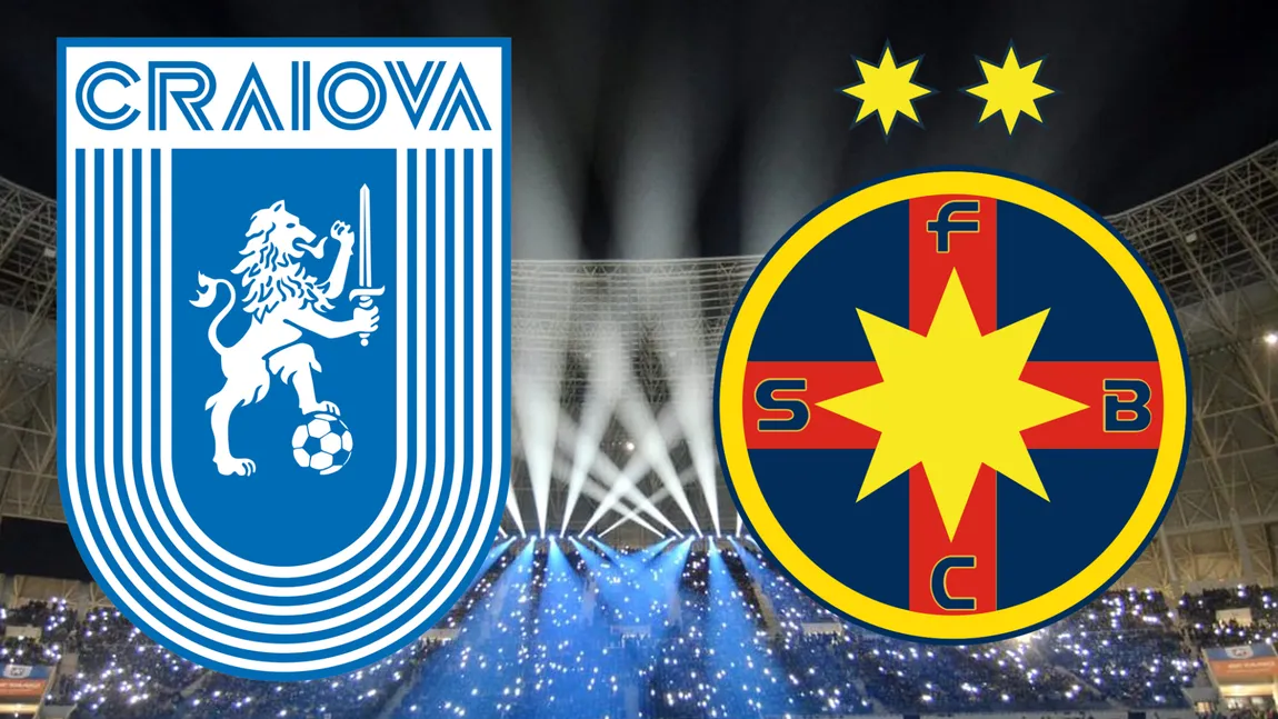 Universitatea Craiova – FCSB: Derby de colecţie în Bănie