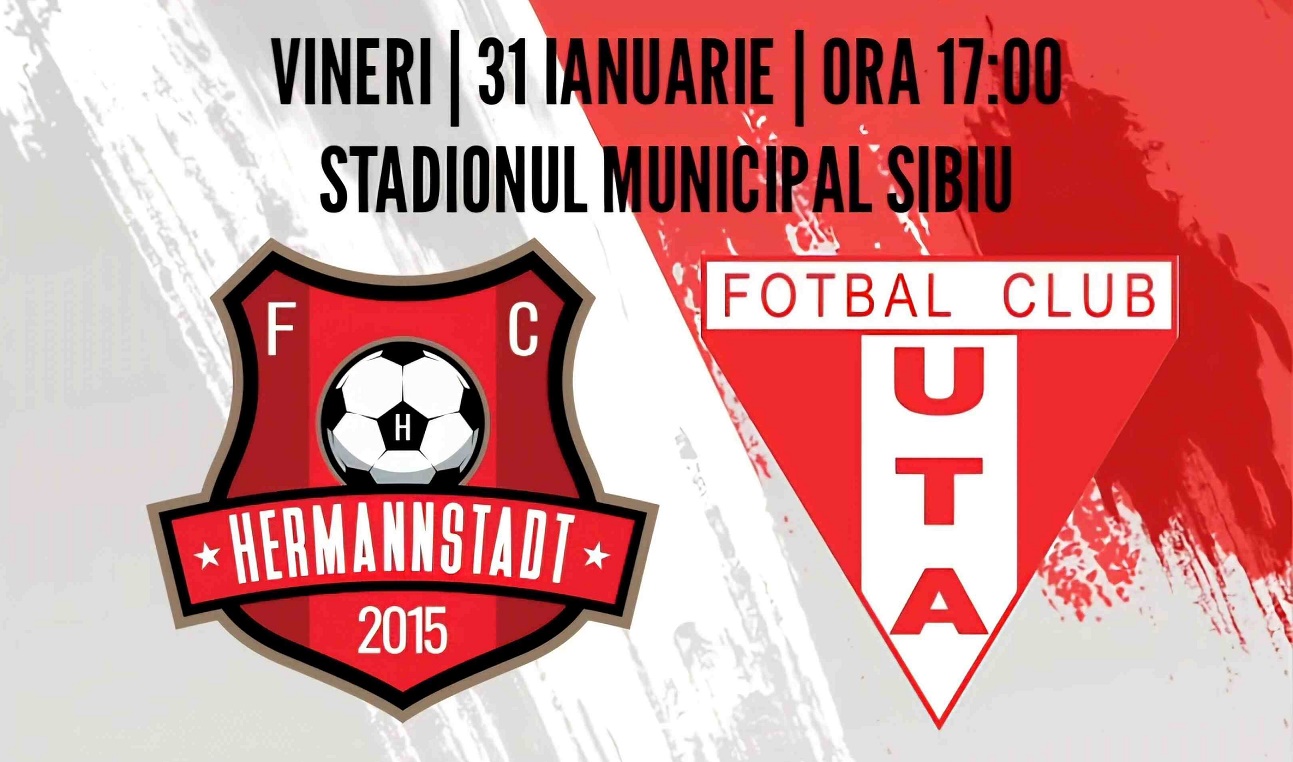 Hermannstadt – UTA: Duel echilibrat în deschiderea etapei a 24-a din SuperLiga