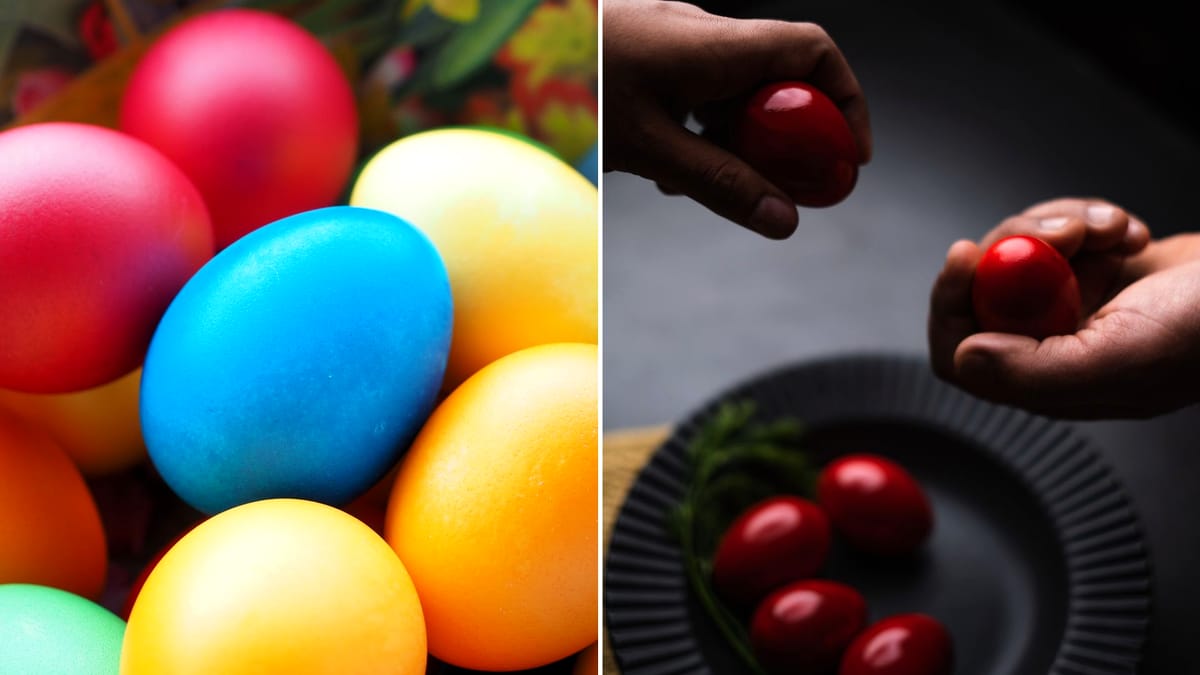 Cât timp poţi păstra ouăle fierte de Paşte în frigider. Sfaturi pentru siguranţa ta alimentară