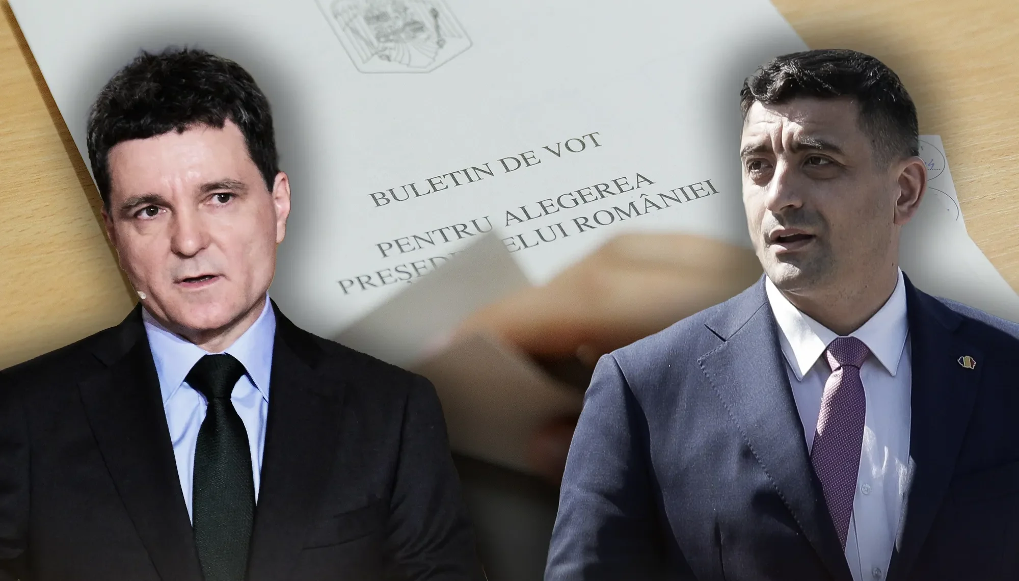 Primul mare sondaj pentru turul doi al alegerilor prezidenţiale: Nicuşor Dan şi George Simion, la egalitate perfectă. Cum se redistribuie voturile din primul tur