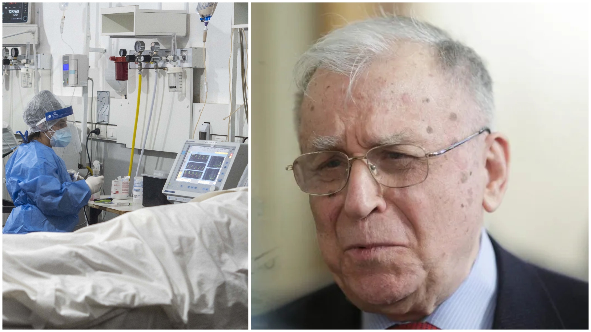 Ion Iliescu este în stare critică! Fostul preşedinte nu mai poate respira fără ajutorul aparatelor!