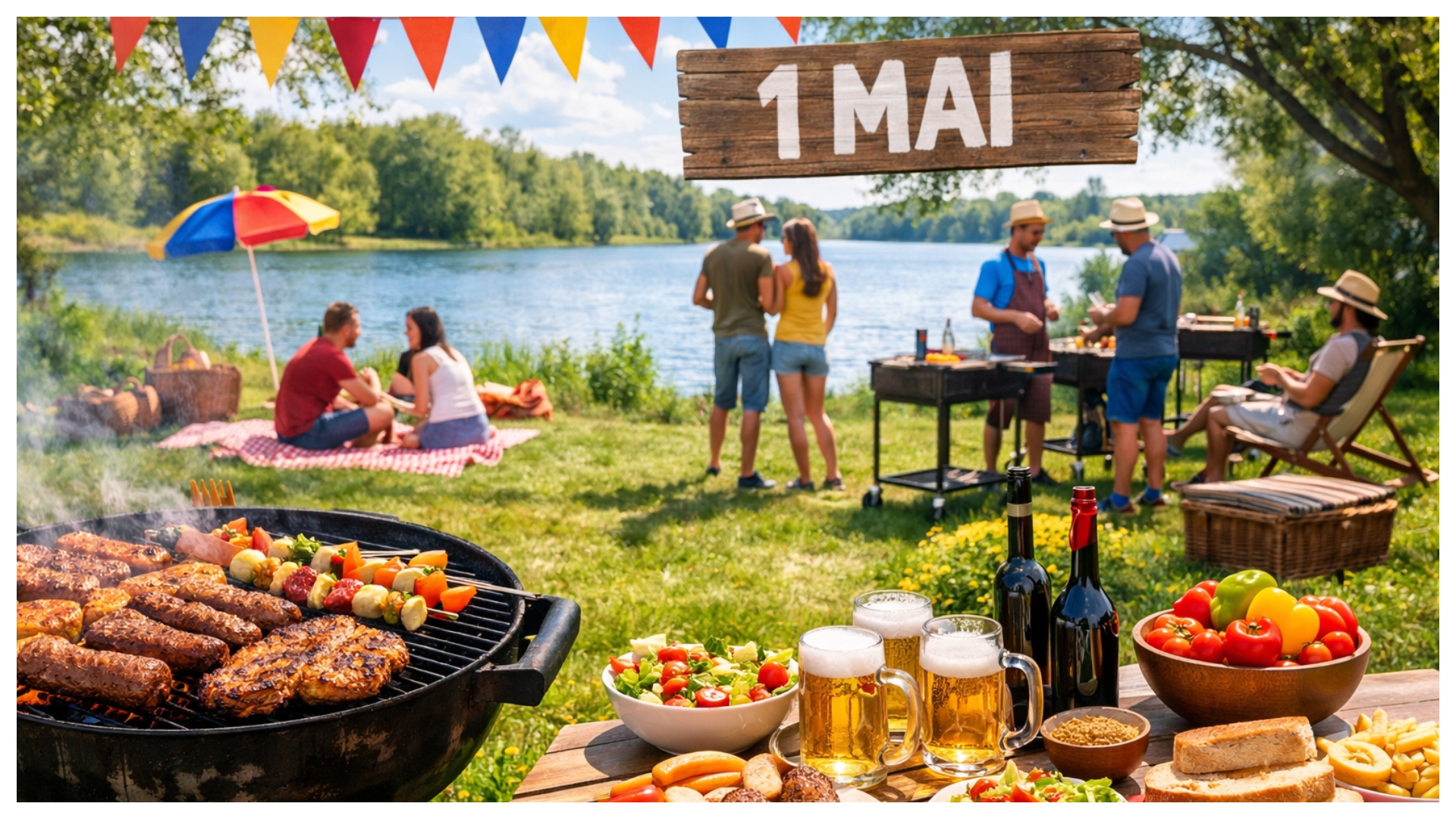 Prognoza meteo lunară. ANM anunță vreme bună de grătare de 1 Mai