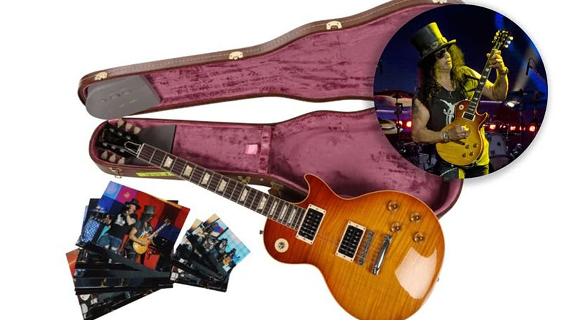 Licitație cu obiecte care le-au aparținut lui Slash, John Lennon și Freddie Mercury