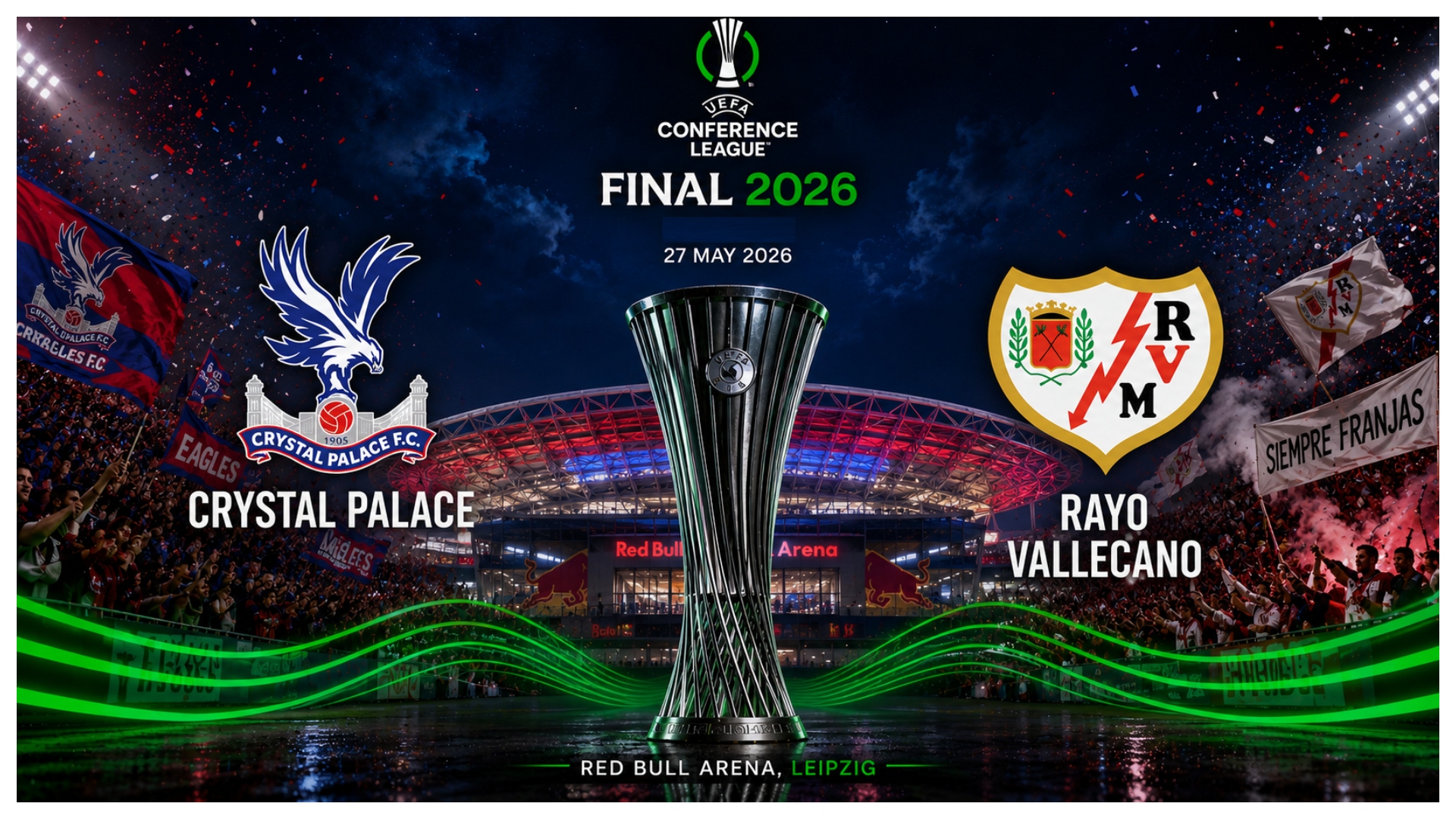 Pariuri. Crystal Palace – Rayo Vallecano. Ponturi şi cote Conference League