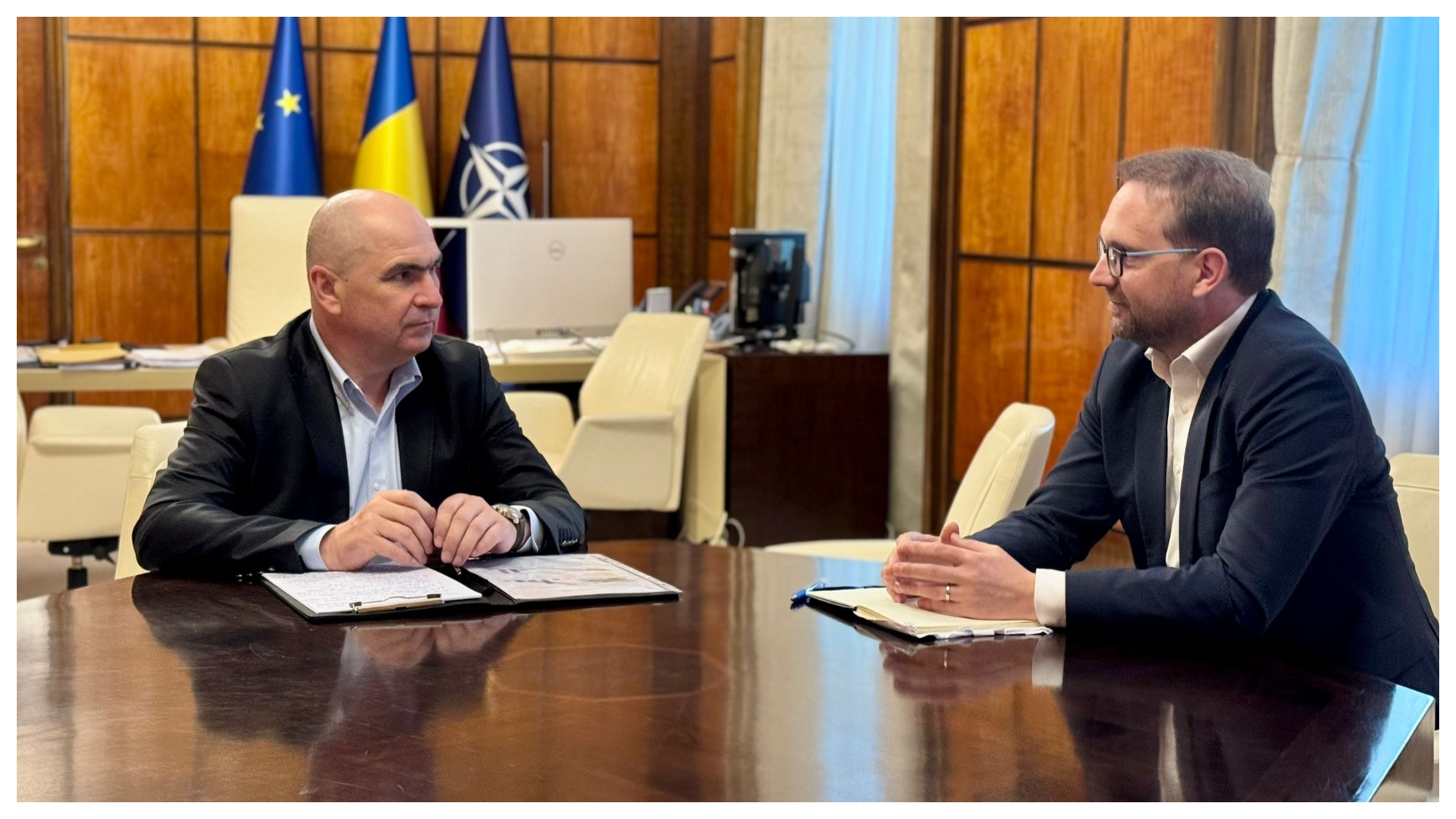 Ilie Bolojan și Dominic Fritz anunță o alianță PNL–USR împotriva „acțiunii distructive a PSD”