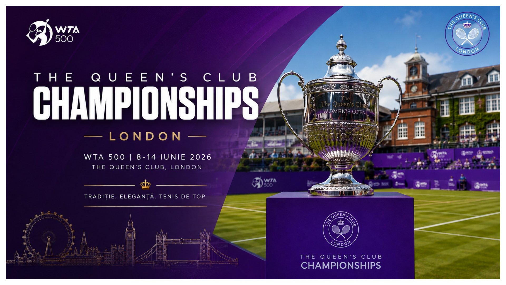 Pariuri. Sorana Cîrstea – Emma Răducanu. Ponturi şi cote Queen’s Club Championships