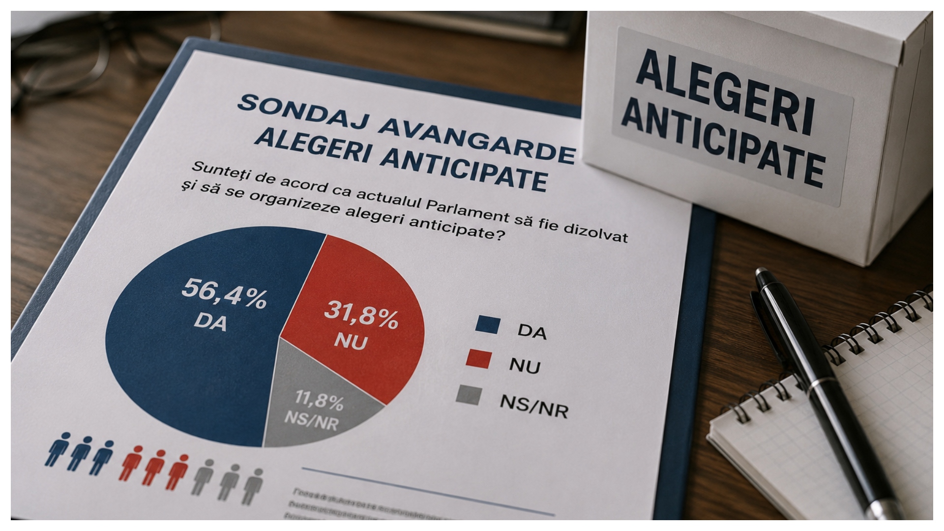 Sondaj Avangarde. Românii resping un premier tehnocrat şi ar dori alegeri anticipate